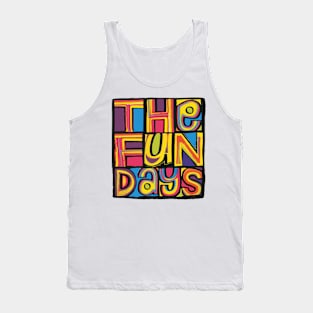 The Fun Days Happy Mondays Style Design Tank Top